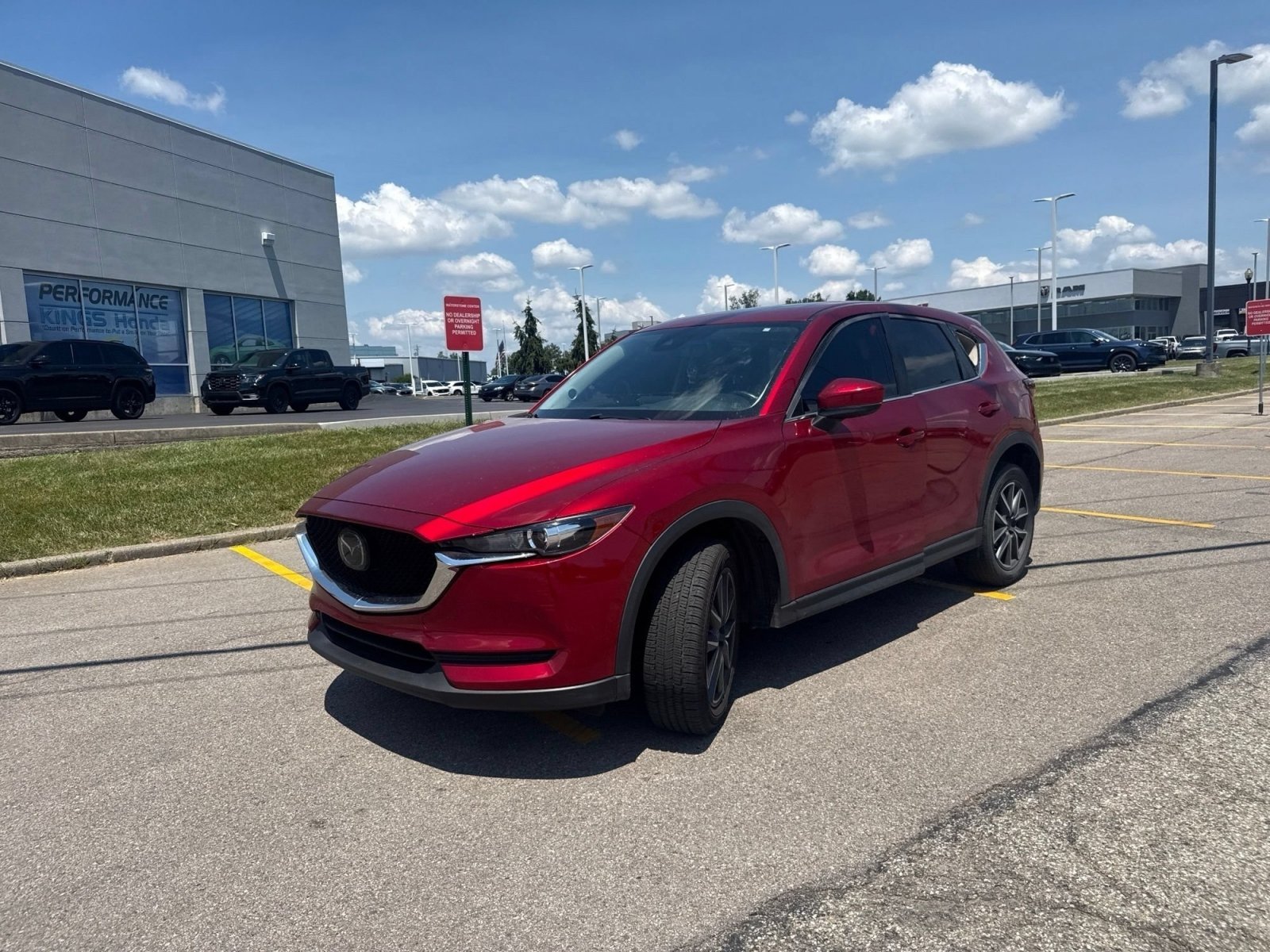 Used 2018 Soul Red Crystal Metallic Mazda Touring image 12