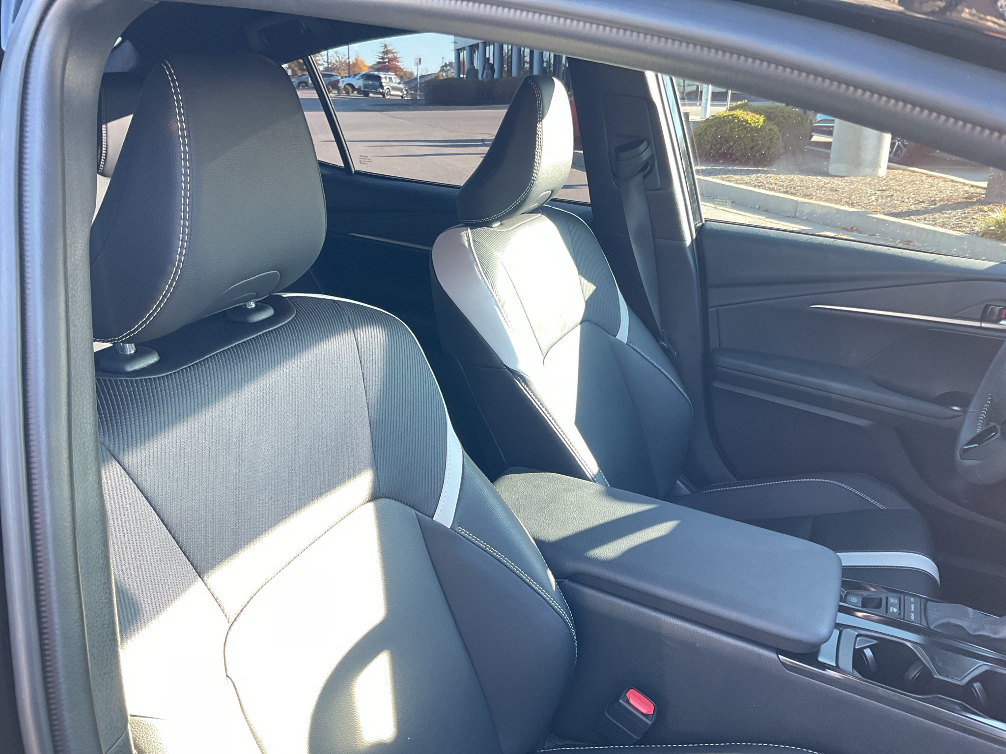 Used 2025 Midnight Black Metallic Toyota SE image 12