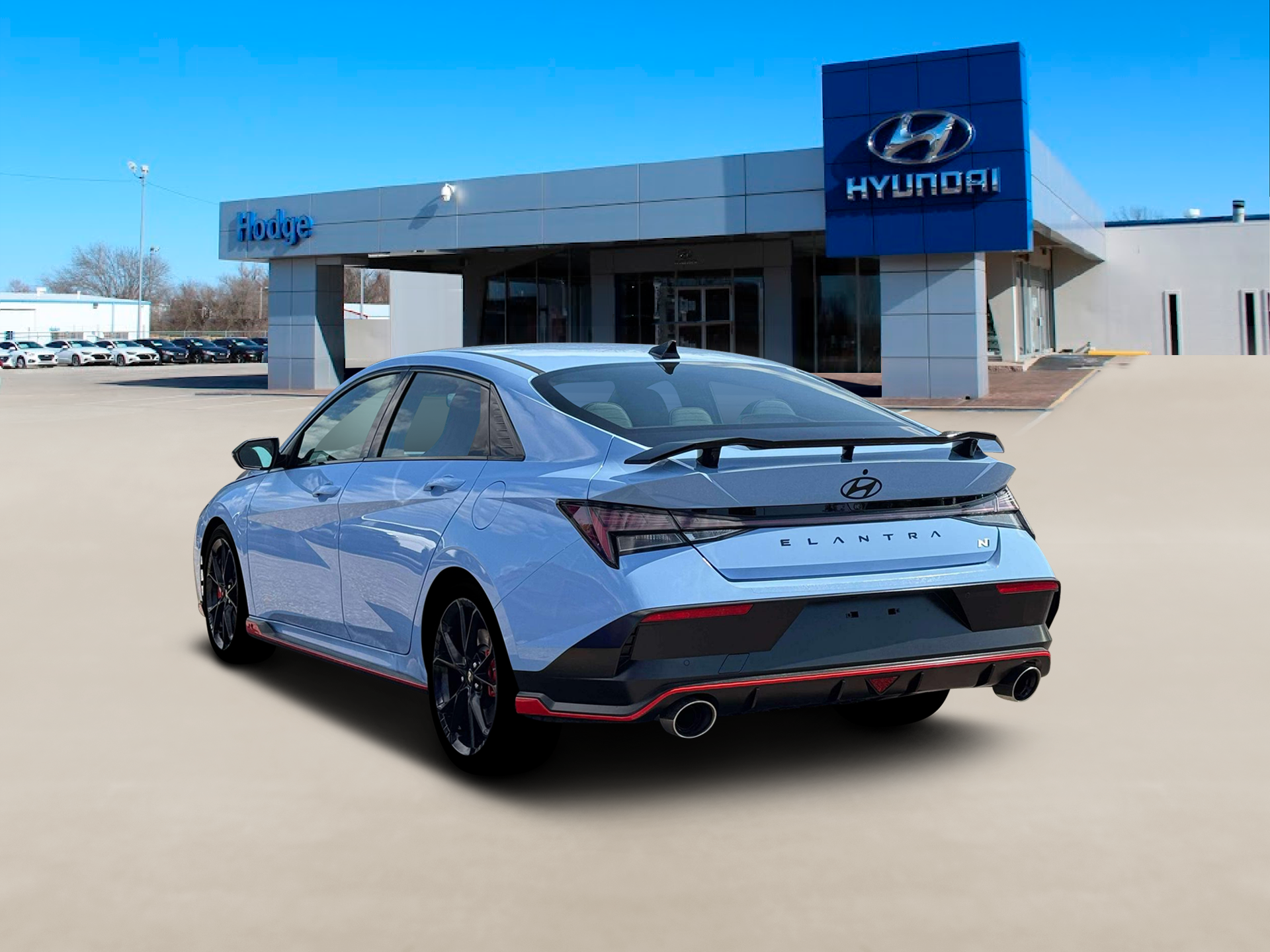 New 2026 Blue Hyundai Sedan image 5