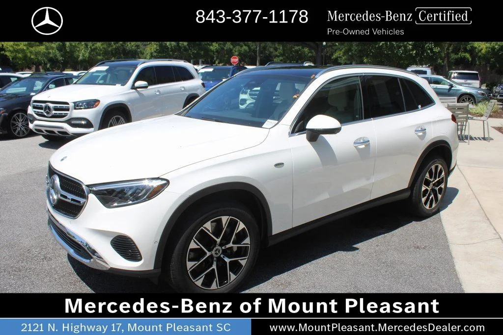 Certified Used 2025 Polar White Mercedes-Benz GLC 350e image 15