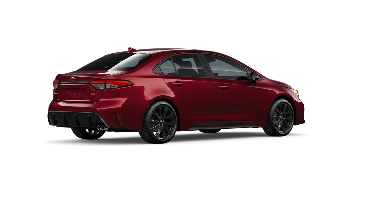 New 2026 Ruby Flare Pearl Toyota SE image 30