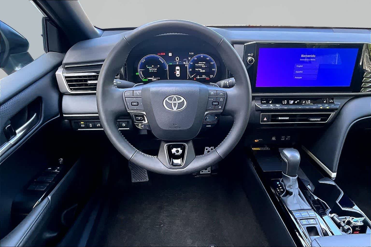 Used 2025 Midnight Black Metallic Toyota XSE image 6