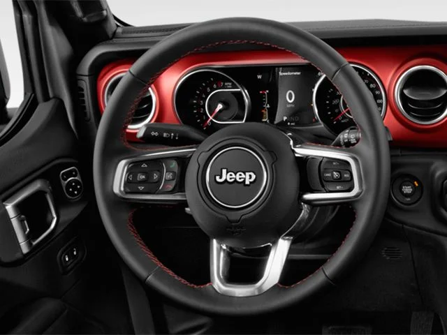 Used 2021 Granite Crystal Metallic Clearcoat Jeep Unlimited Rubicon image 8