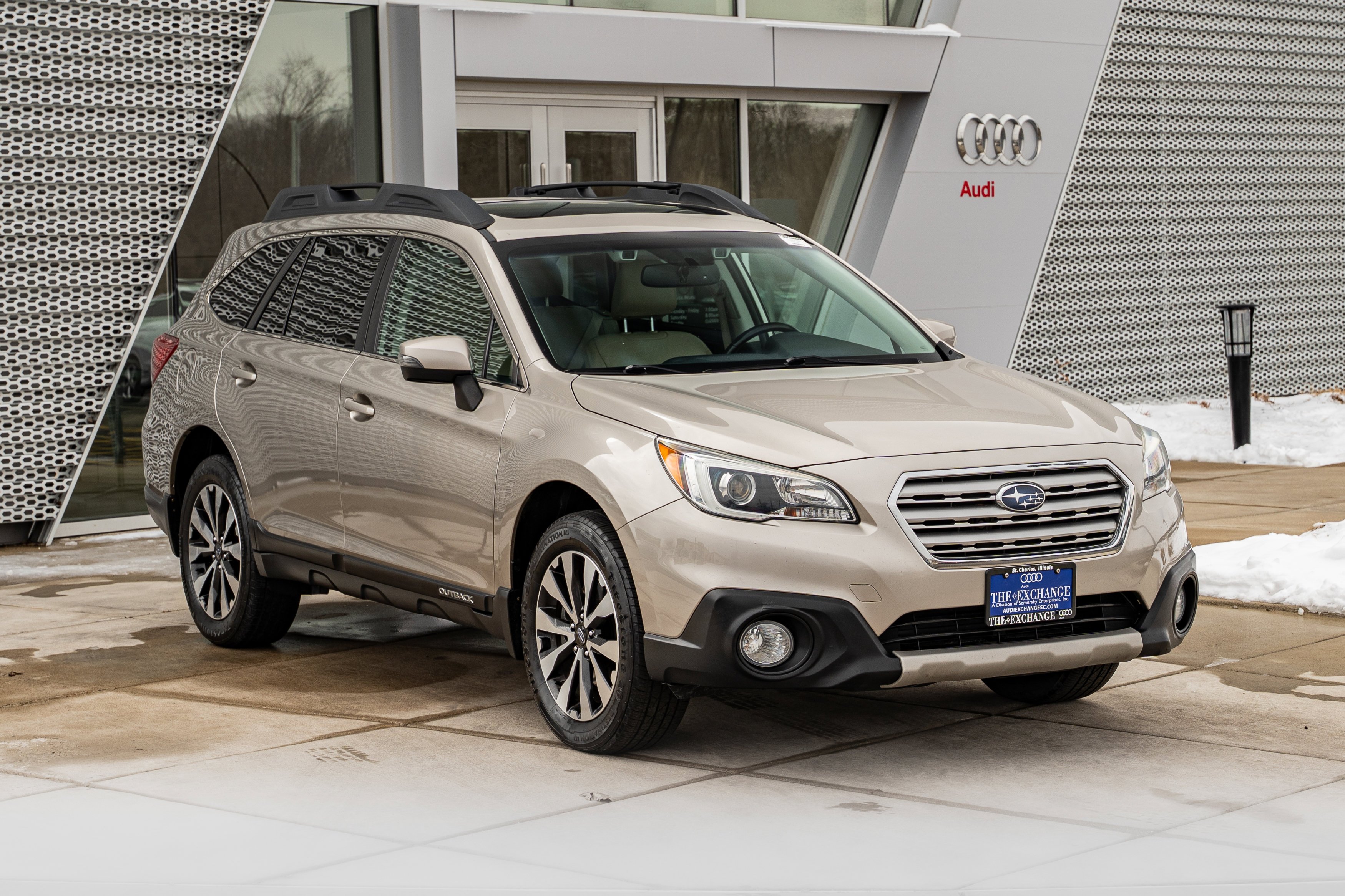 Used 2015 Subaru Outback Limited with VIN 4S4BSBNC4F3310351 for sale in St. Charles, IL