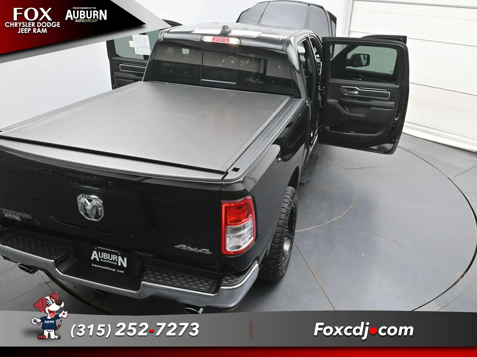 Used 2023 Diamond Black Crystal Pearlcoat Ram Big Horn image 48