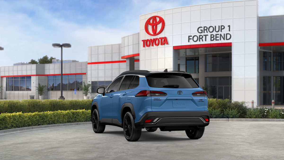 New 2026 Cavalry Blue with Jet Black roof Toyota Hybrid XSE image 7