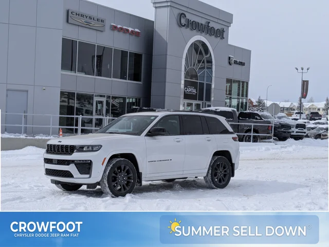 2026 Jeep Grand Cherokee Limited Reserve - - Nappa Leather - Ventilated Seats - Trailer Tow Pack - Remote Start & More!