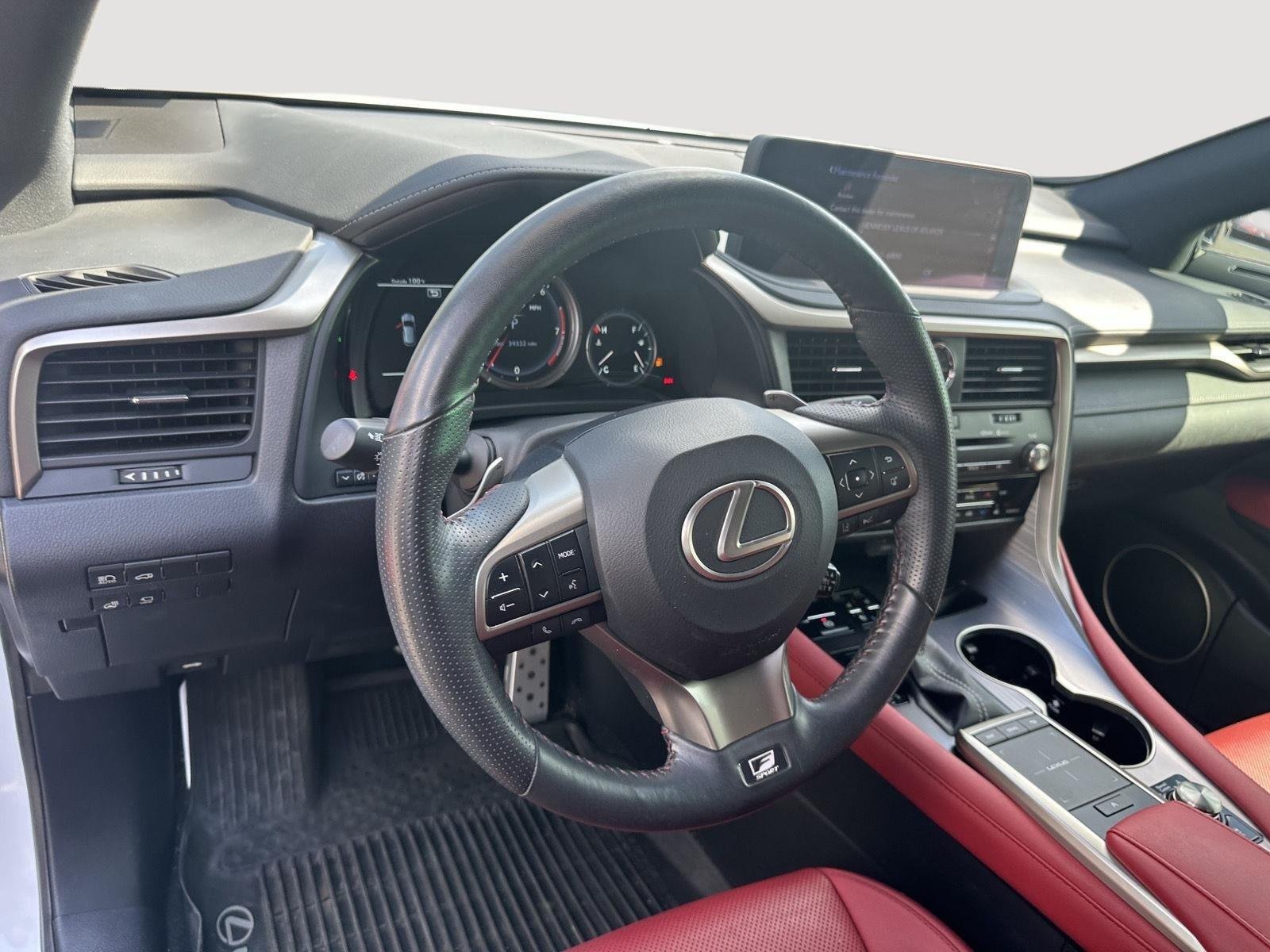 Used 2022 Ultra White Lexus RX 350 F SPORT Handling image 10