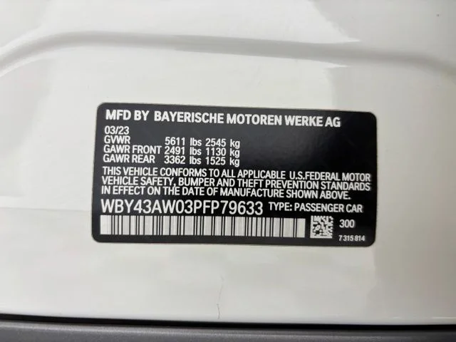 Used 2023 White BMW eDrive35 image 24