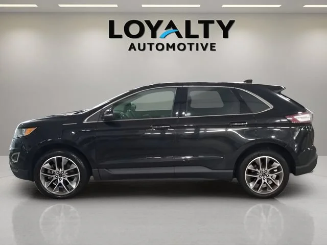 Used 2015 Black Ford Titanium image 2
