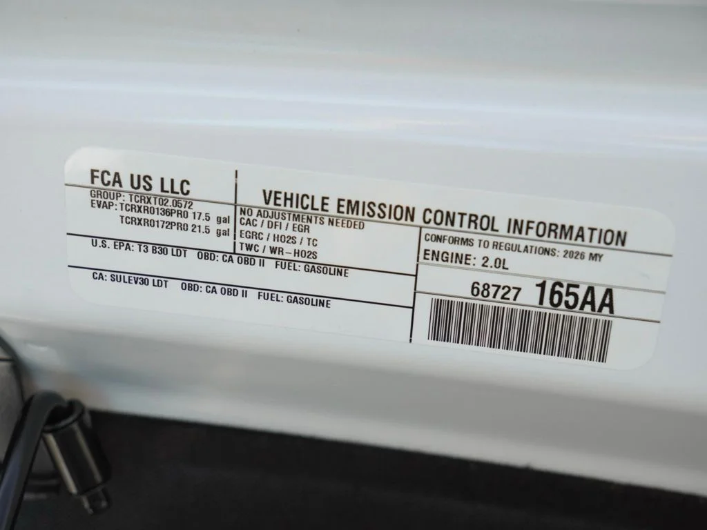 New 2026 Bright White Clearcoat Jeep Sport image 26