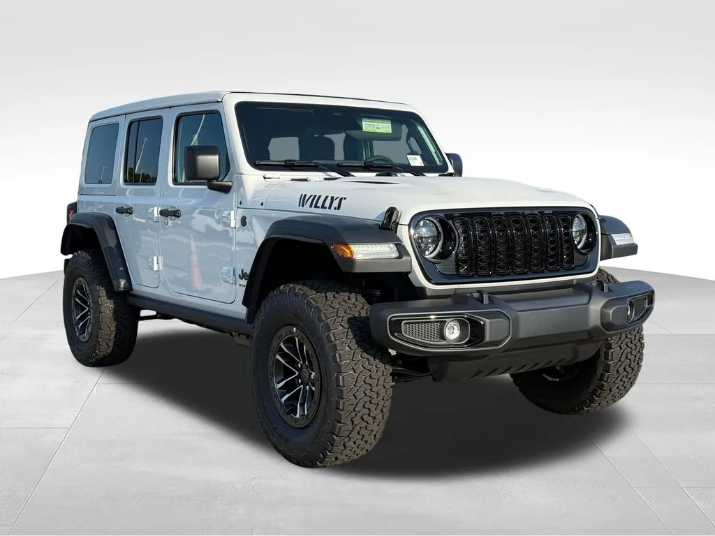 New 2026 Bright White Clear-Coat Exterior Paint Jeep Willys image 32