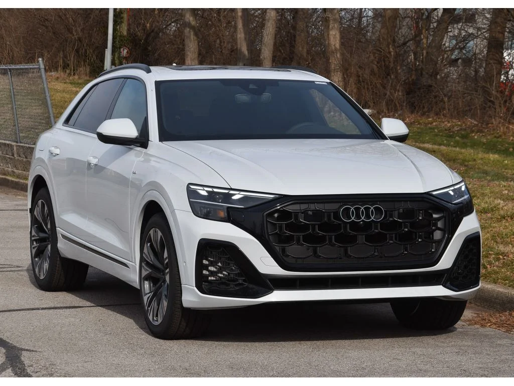 New 2026 Glacier White Metallic Audi Premium Plus image 2