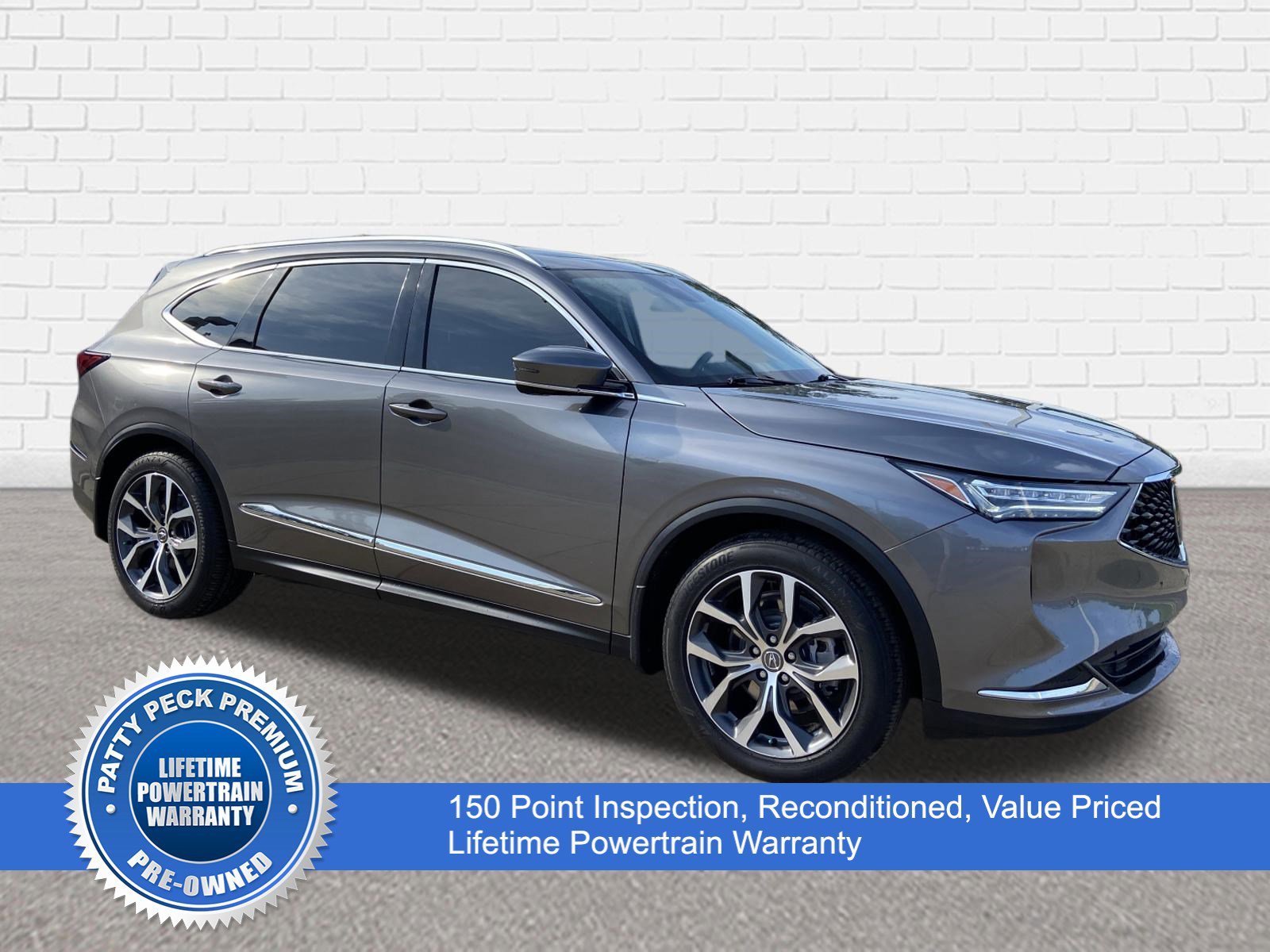 Used 2023 Liquid Carbon Metallic Acura w/Technology Package image 1