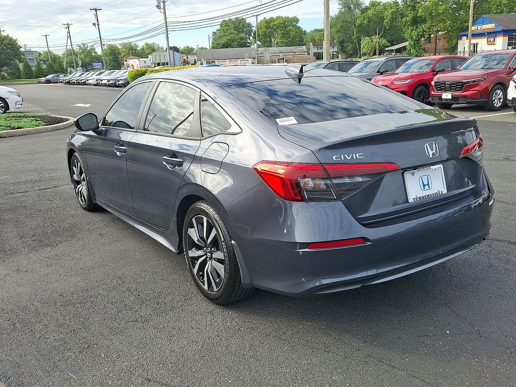 Certified Used 2022 Meteorite Gray Metallic Honda EX image 4