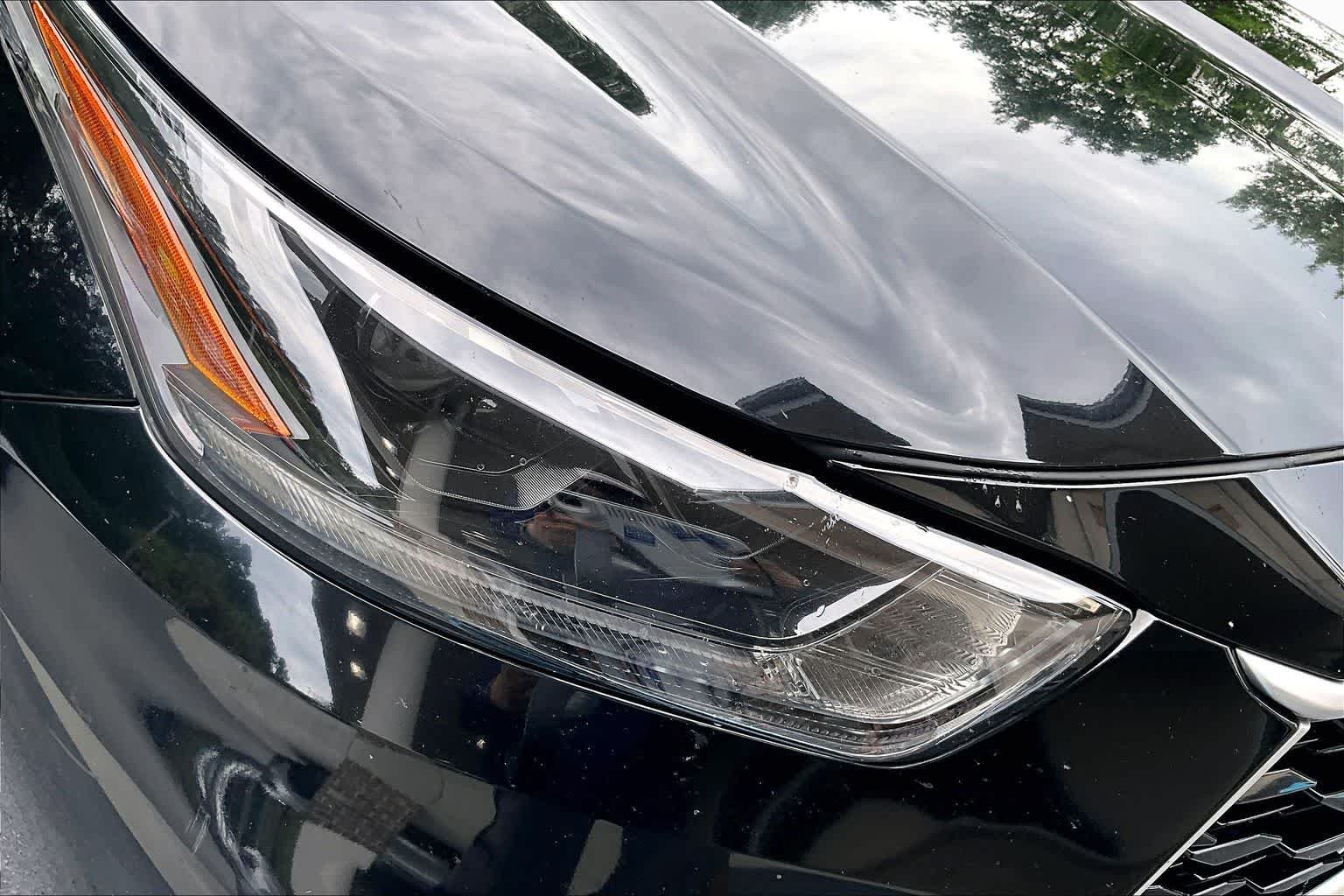 Used 2021 Midnight Black Metallic Toyota XLE image 28