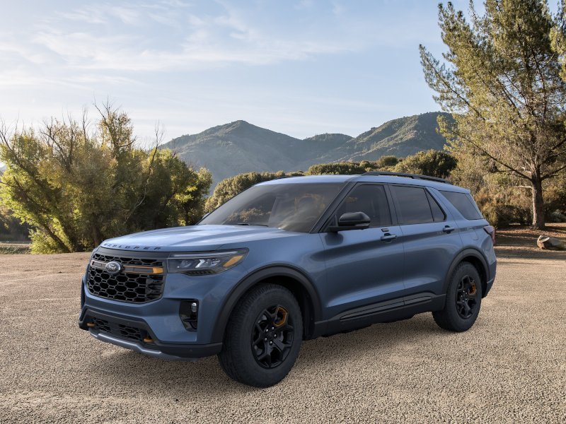 New 2026 Vapor Blue Metallic Ford Tremor® image 1