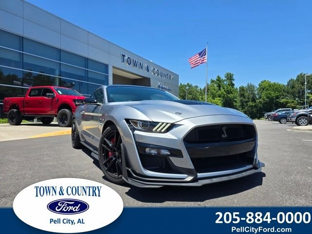 Used 2021 Iconic Silver Metallic Ford Shelby GT500 image 1