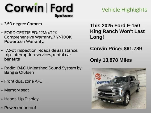 Used 2025  Ford King Ranch image 6