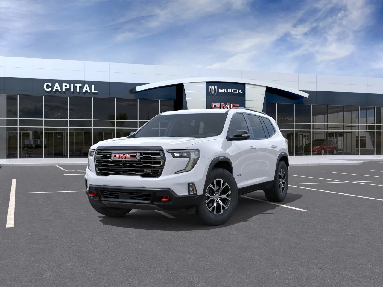 New 2026 Summit White GMC AT4 AWD image 8