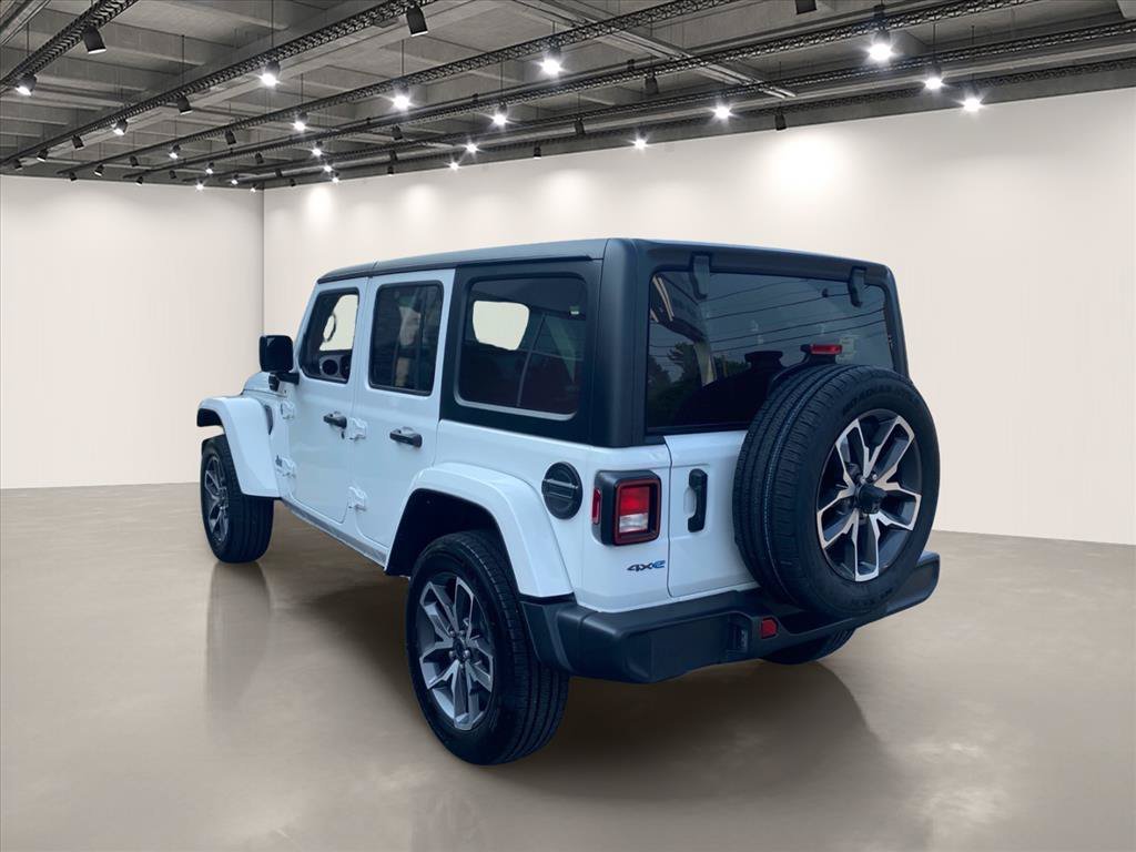 Used 2024 Bright White Clearcoat Jeep Sport S image 5
