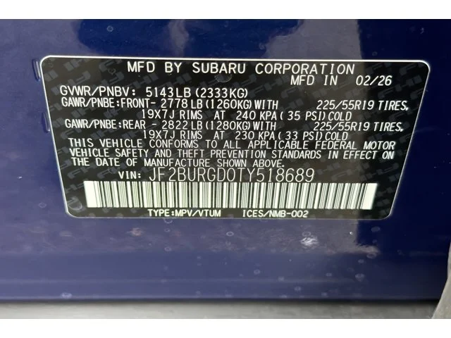 2026 Subaru Outback Limited XT - Photo 54
