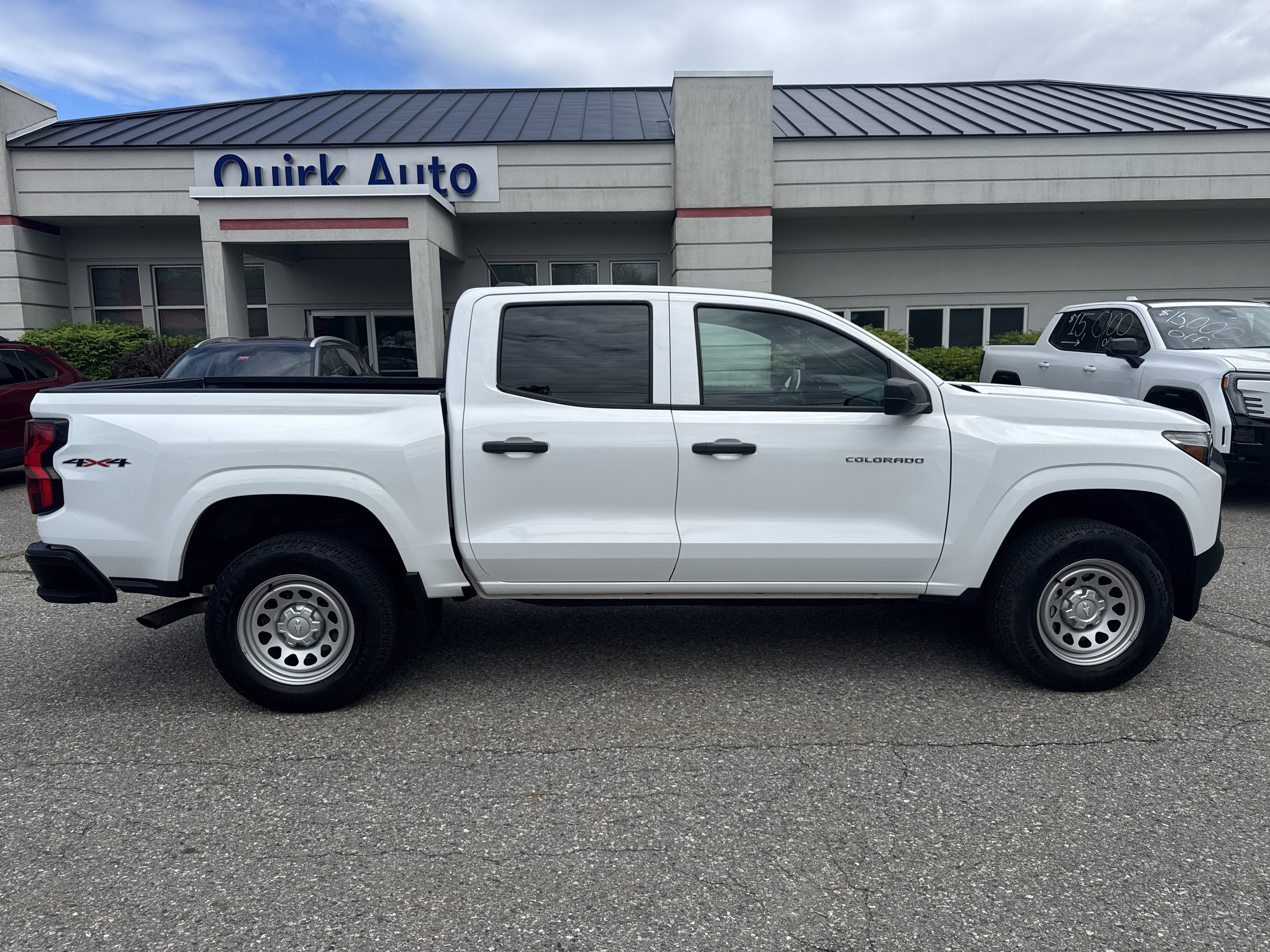 Used 2023 Summit White Chevrolet 4WD Work Truck image 4