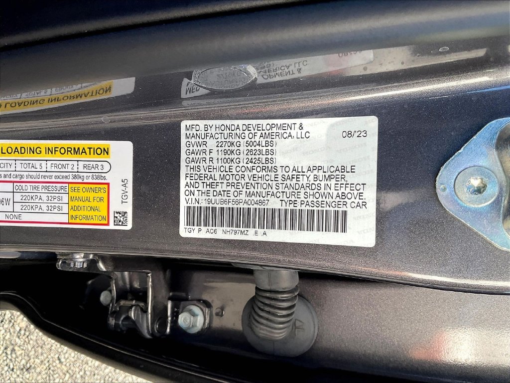 Used 2023 Gray Acura A-Spec Package image 20