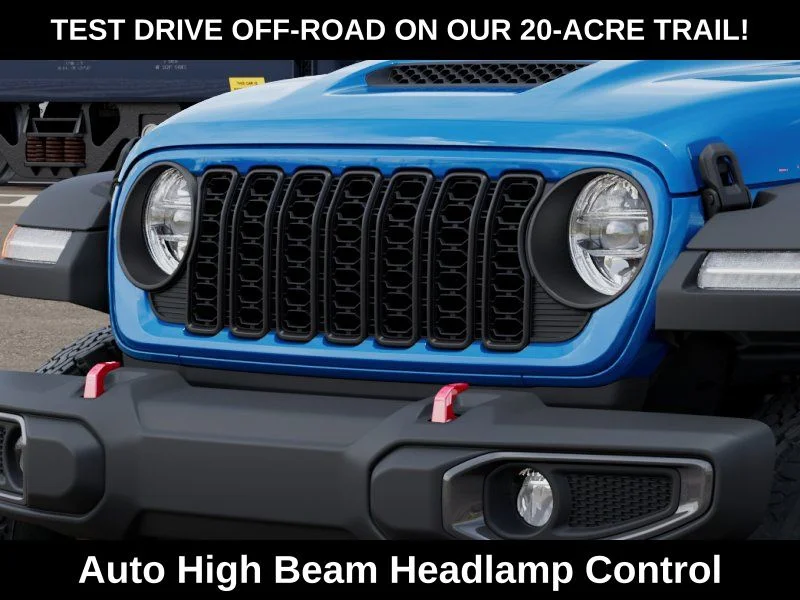 New 2026 Hydro Blue Pearl-Coat Exterior Paint Jeep Rubicon image 12