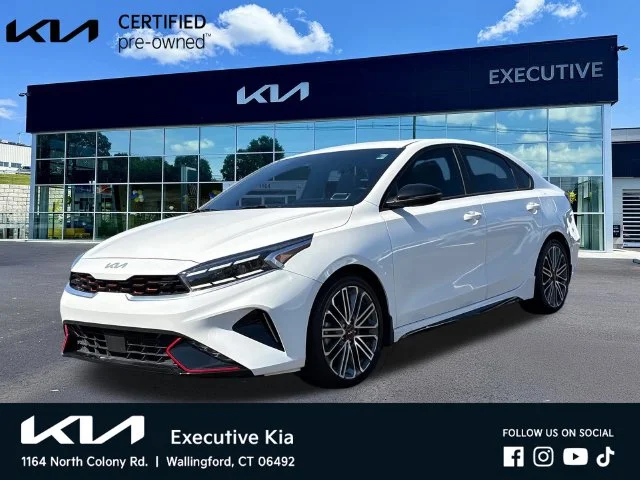 Certified Used 2023 White Kia GT image 1