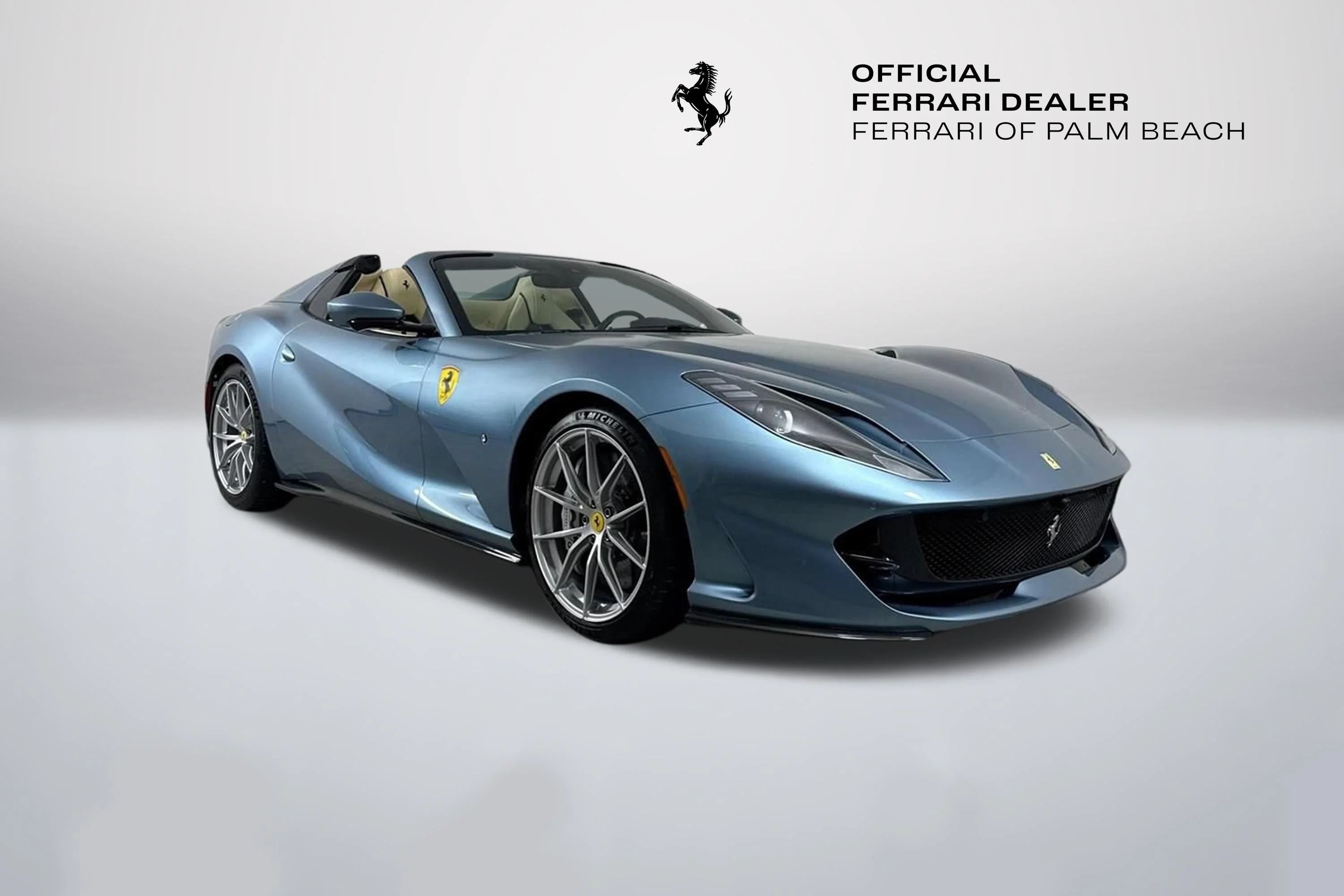 Certified Used 2022 Azzurro Met Ferrari Base image 1