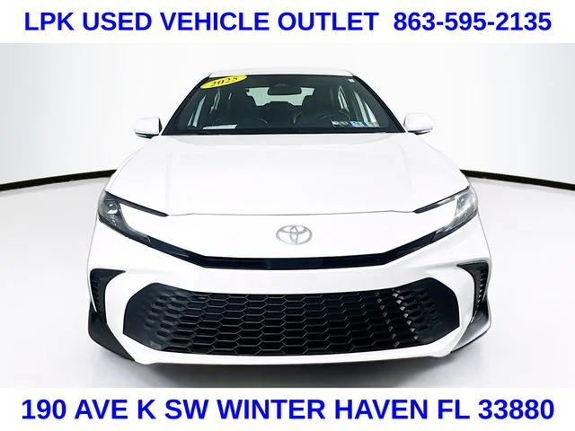 Used 2025 White Toyota SE image 2
