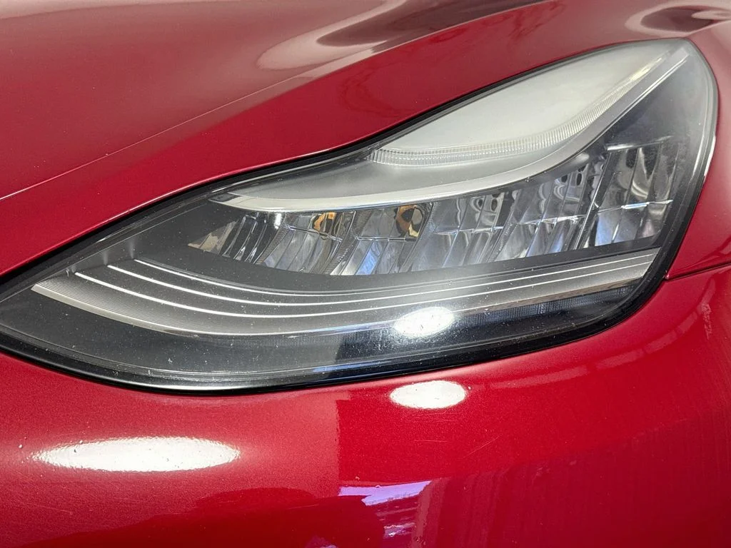 Used 2020 Red Tesla Standard image 36