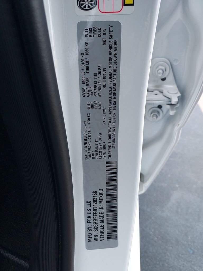 New 2026 Bright White Clearcoat RAM Big Horn/Lone Star image 23