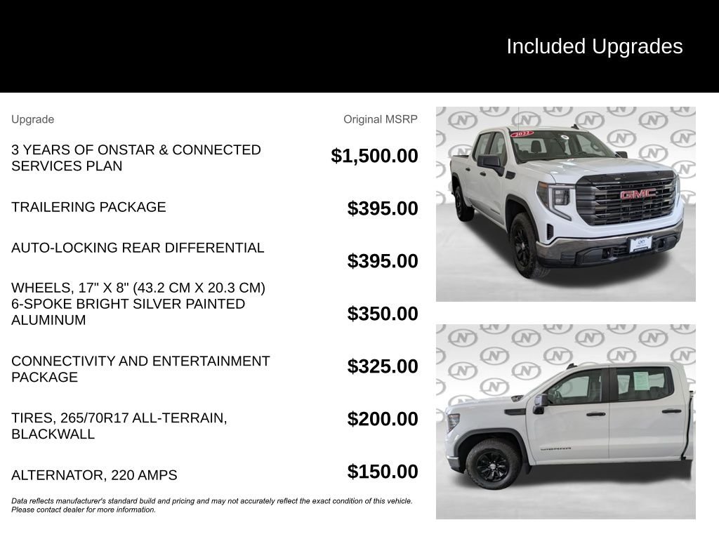 Used 2022 White GMC Pro image 3