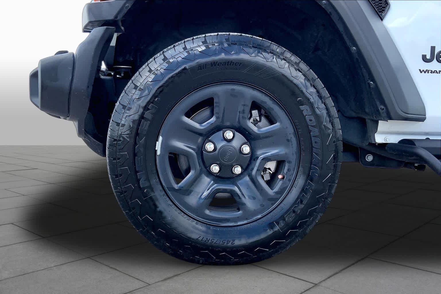 Used 2024 Bright White Clearcoat Jeep Sport image 11