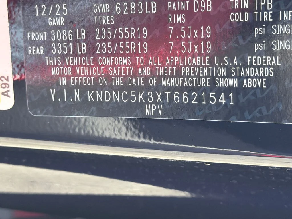 New 2026 Blue Kia EX image 30