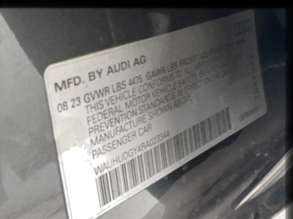 Used 2024 Black Audi  image 49