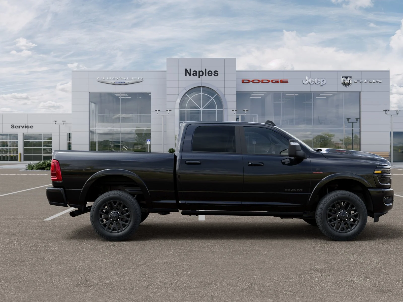 New 2026 Diamond Black Crystal Pearl-Coat Exterior Paint RAM Limited image 47