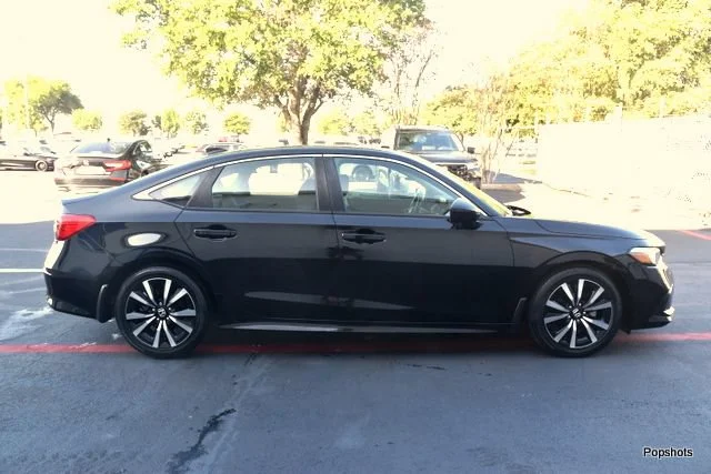Used 2024 Crystal Black Pearl Honda 1.5T 4D EX image 24