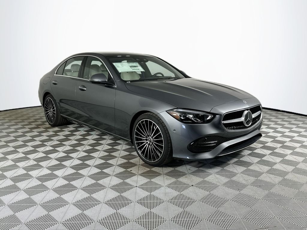 New 2026 Selenite Grey Metallic Mercedes-Benz C 300 image 1