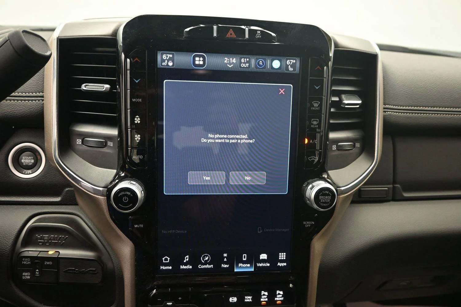 Used 2024 Diamond Black Crystal Pearlcoat Ram Laramie image 30
