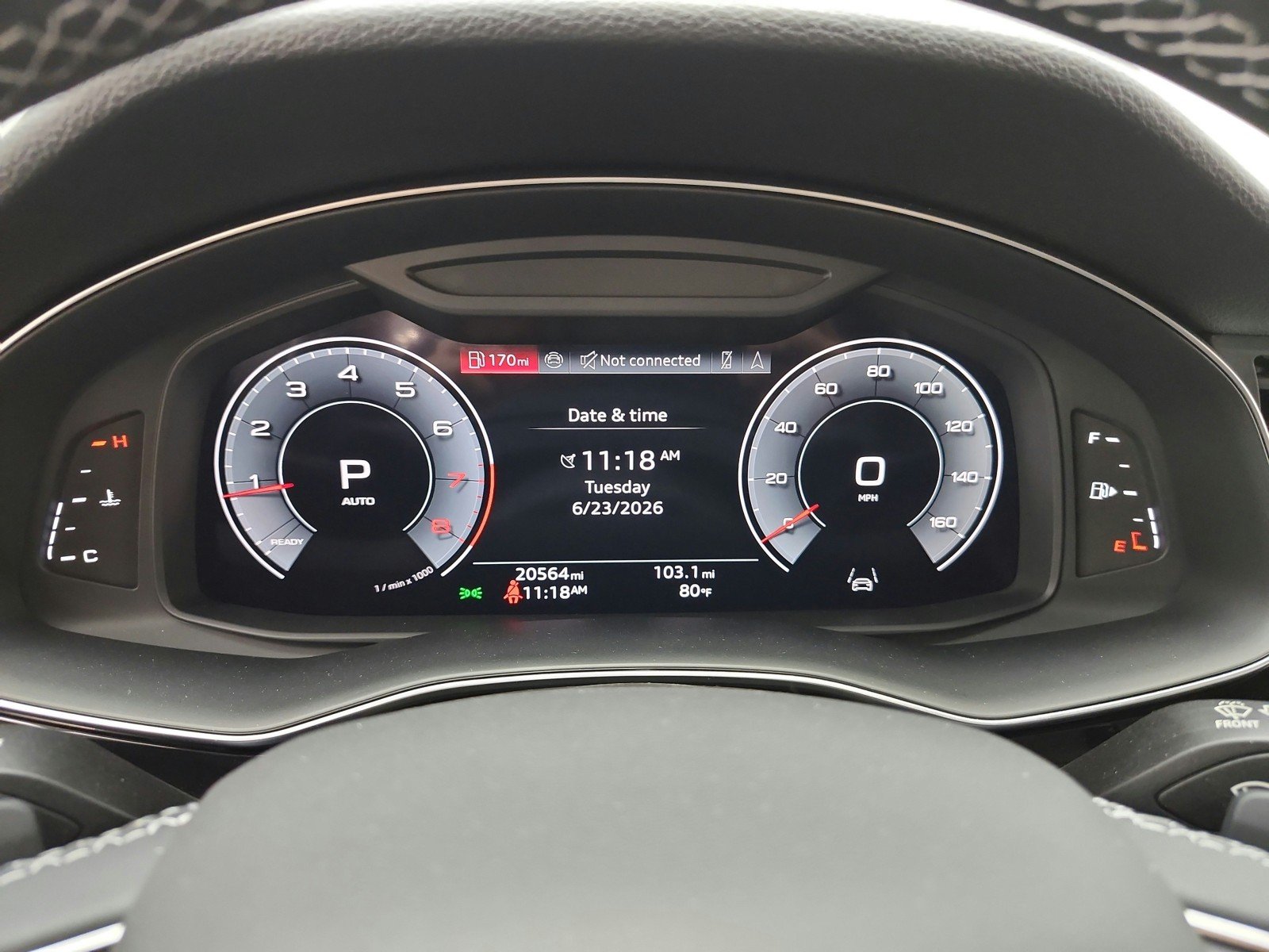 Used 2025 Mythos Black Metallic Audi Premium Plus 45 TFSI quattro image 10