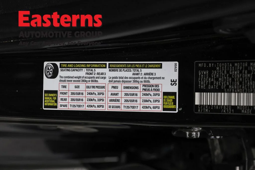 Used 2025 Black Toyota LE image 34