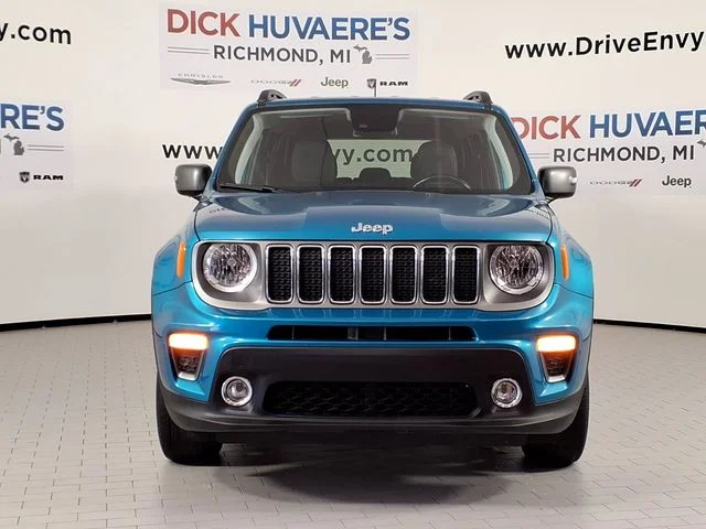 Used 2021 Jeep Renegade Limited with VIN ZACNJDD1XMPM41662 for sale in Richmond, MI