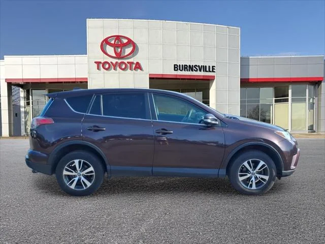 Certified 2018 Toyota RAV4 XLE with VIN 2T3RFREV0JW828027 for sale in Burnsville, Minnesota