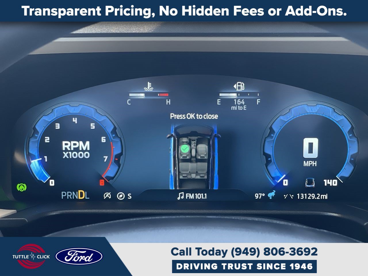 Certified Used 2025 Azure Gray Ford Big Bend image 28