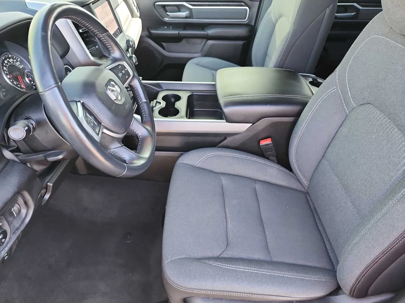 Used 2023 Diamond Black Crystal Pearlcoat Ram Big Horn image 15