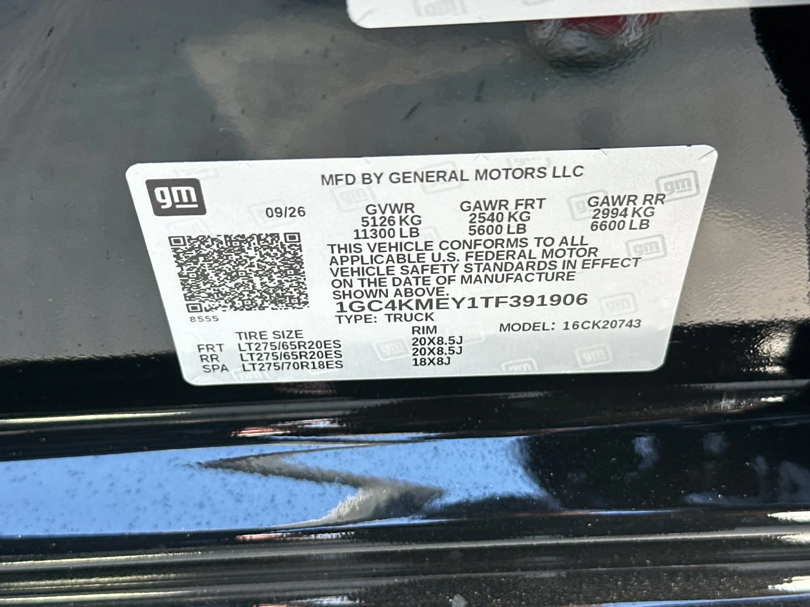 New 2026 Black Chevrolet Custom image 27
