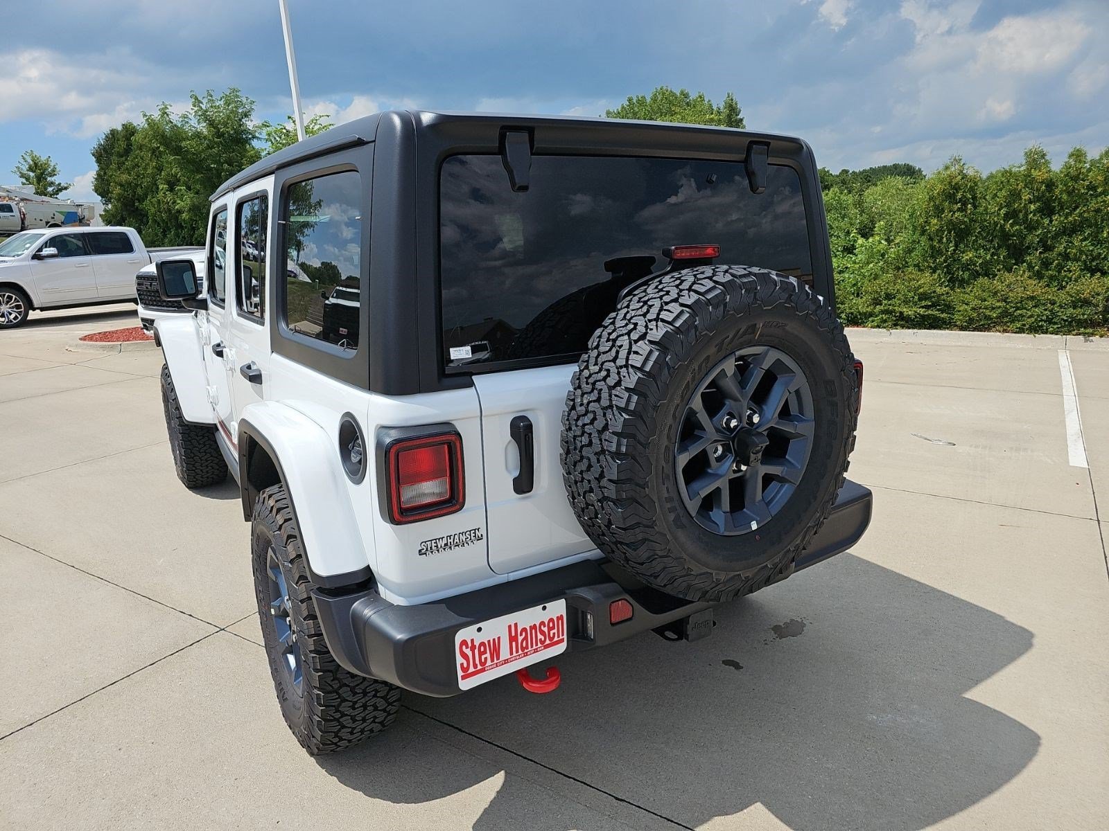 New 2026 Bright White Clearcoat Jeep America 250 image 3